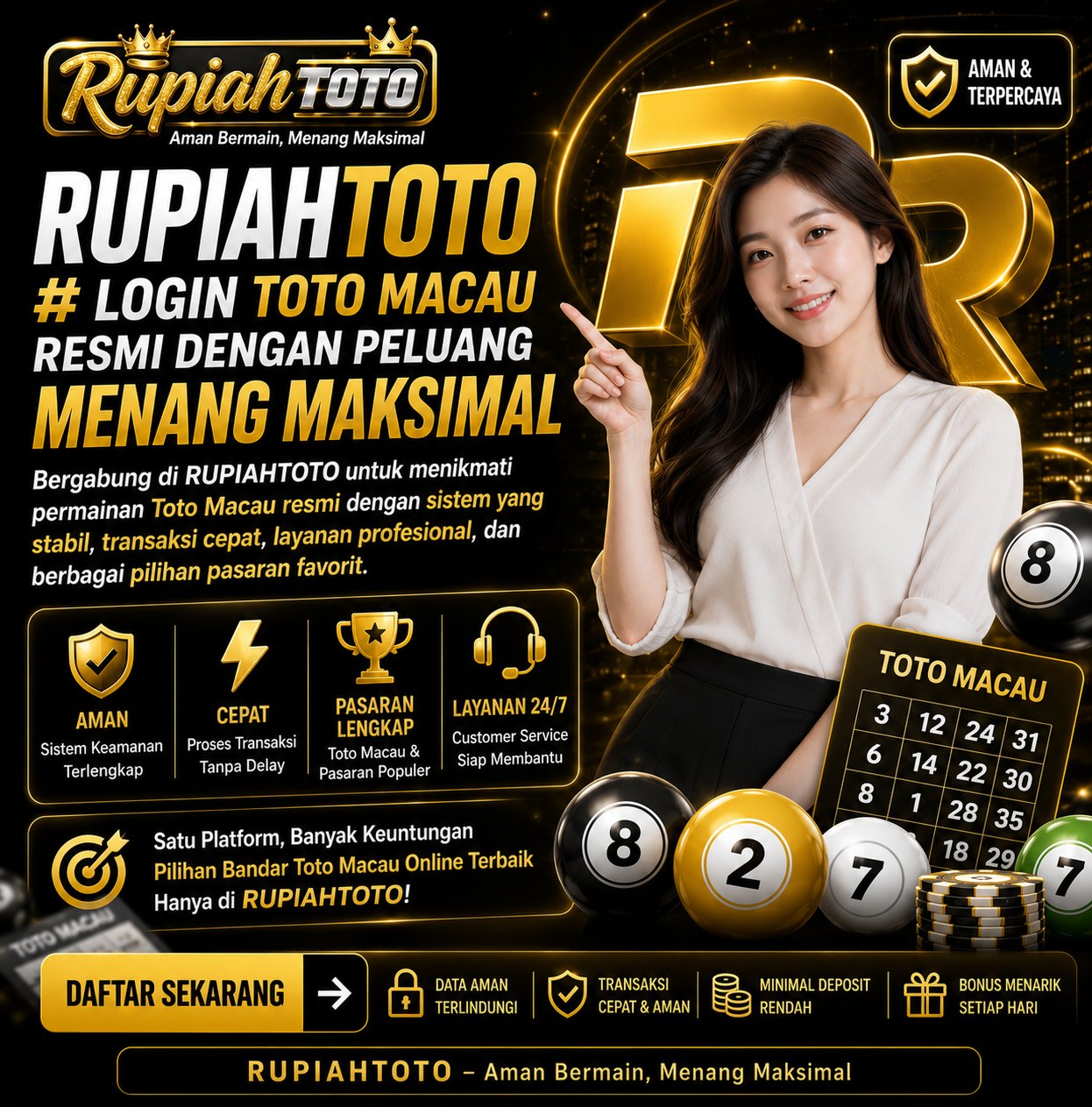 RUPIAHTOTO # Login Toto Macau Resmi dengan Peluang Menang Maksimal